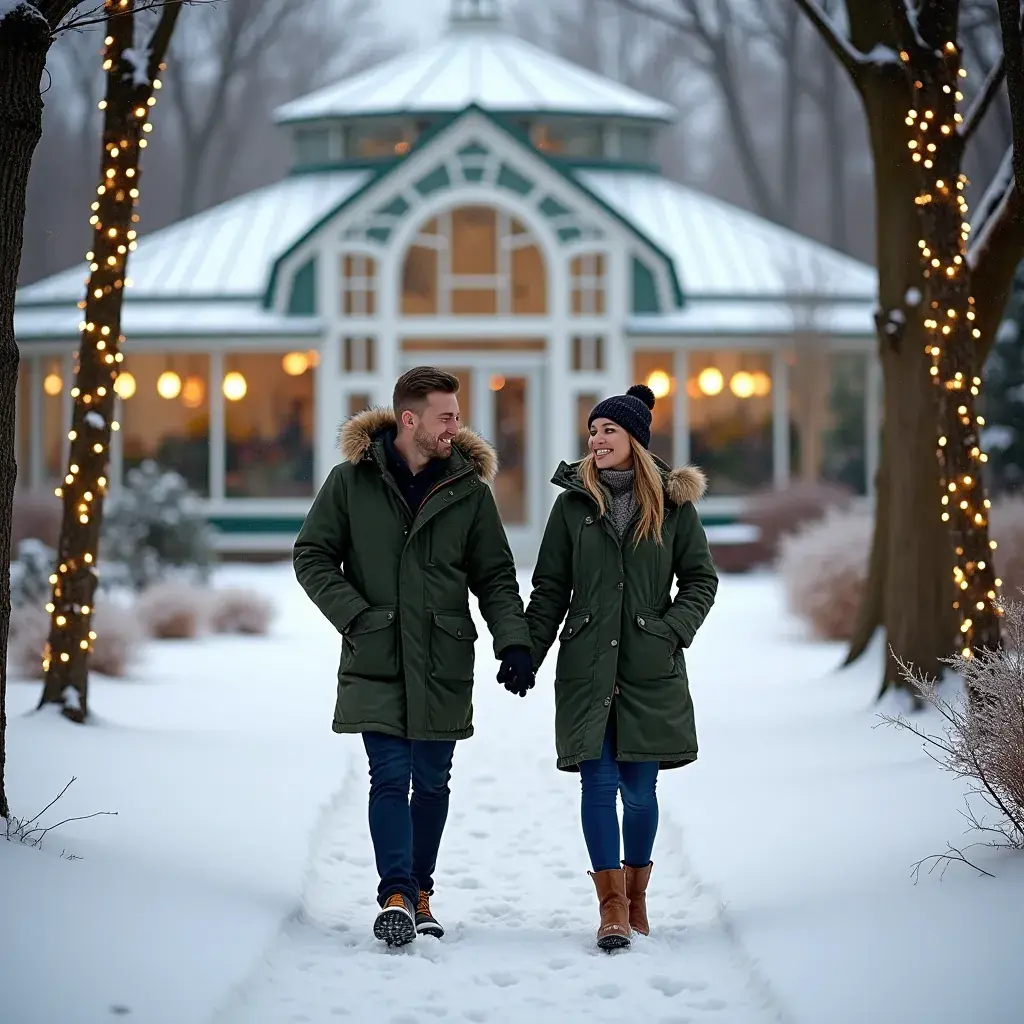 Zielone tereny rekreacyjne z widokiem na wieżowce.