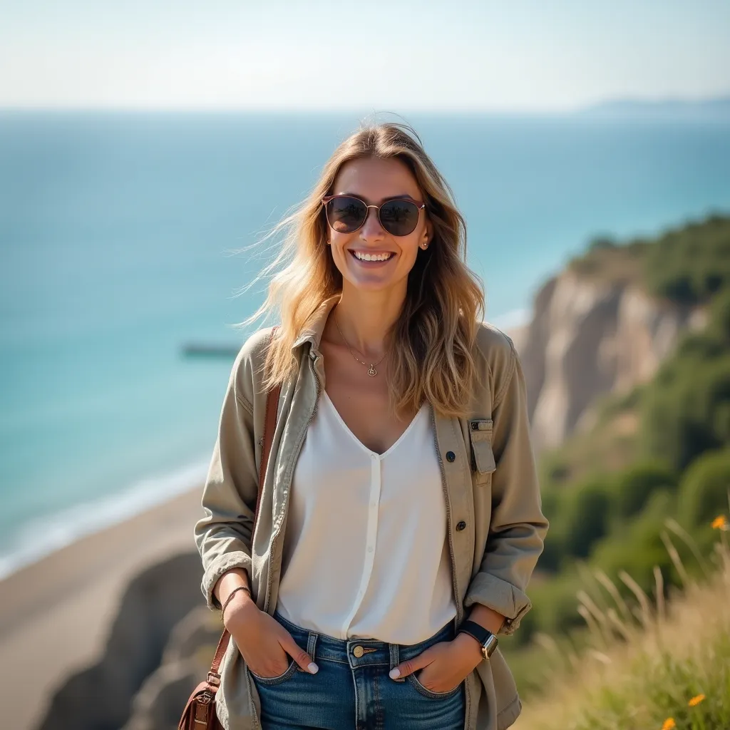 Urokliwe uliczki Chicago z lokalnymi kawiarniami i sklepami.